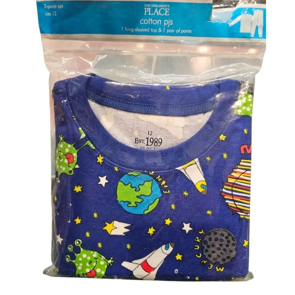 The Children's Place 100% Cotton PJ Set 2 Pieces Size 12